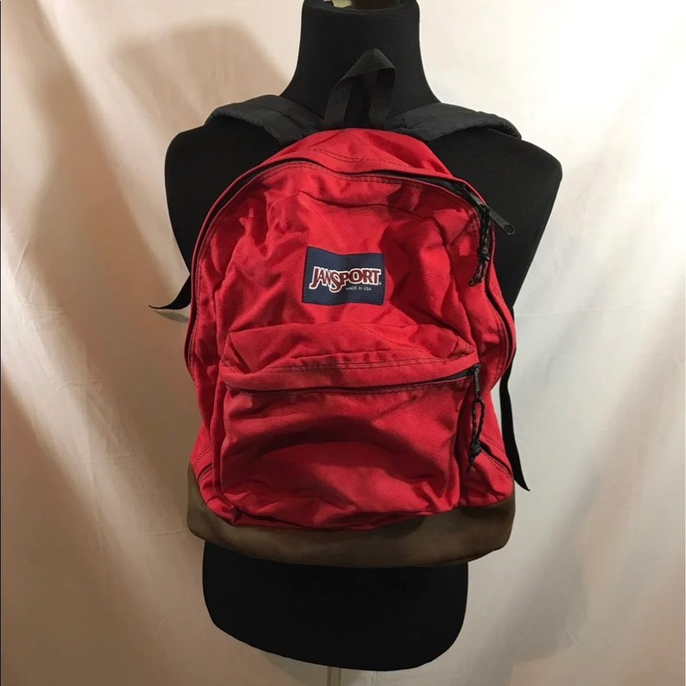 Vintage 1990’s Jansport Red Backpack